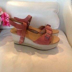 Lucky Brand Women's NAVEAH2 Espadrille Wedge Sanda